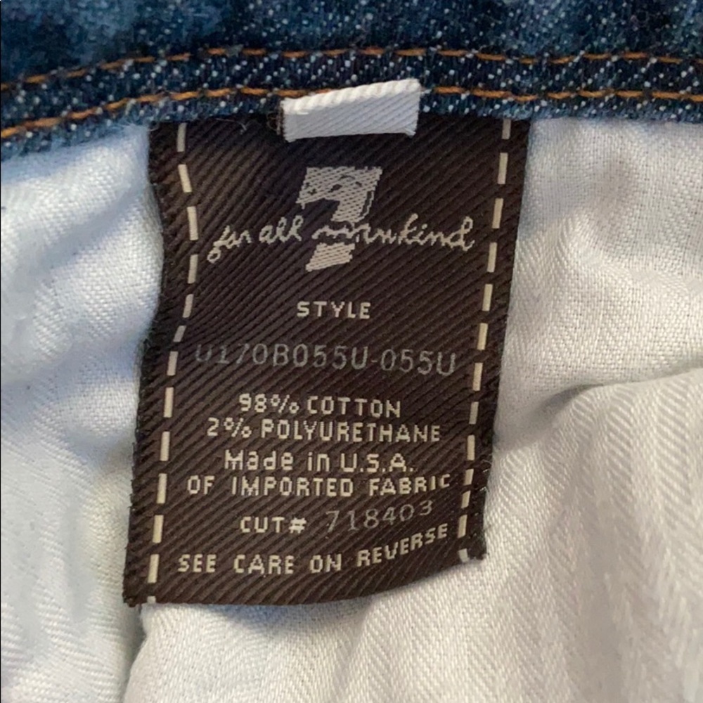 7 For All Mankind Women's Jeans - Size 29 - Picture 5 of 6